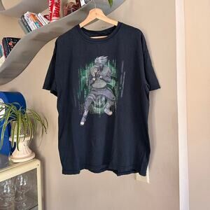Vintage 2002 Naruto Kakashi Shonen Jump Anime Shirt
